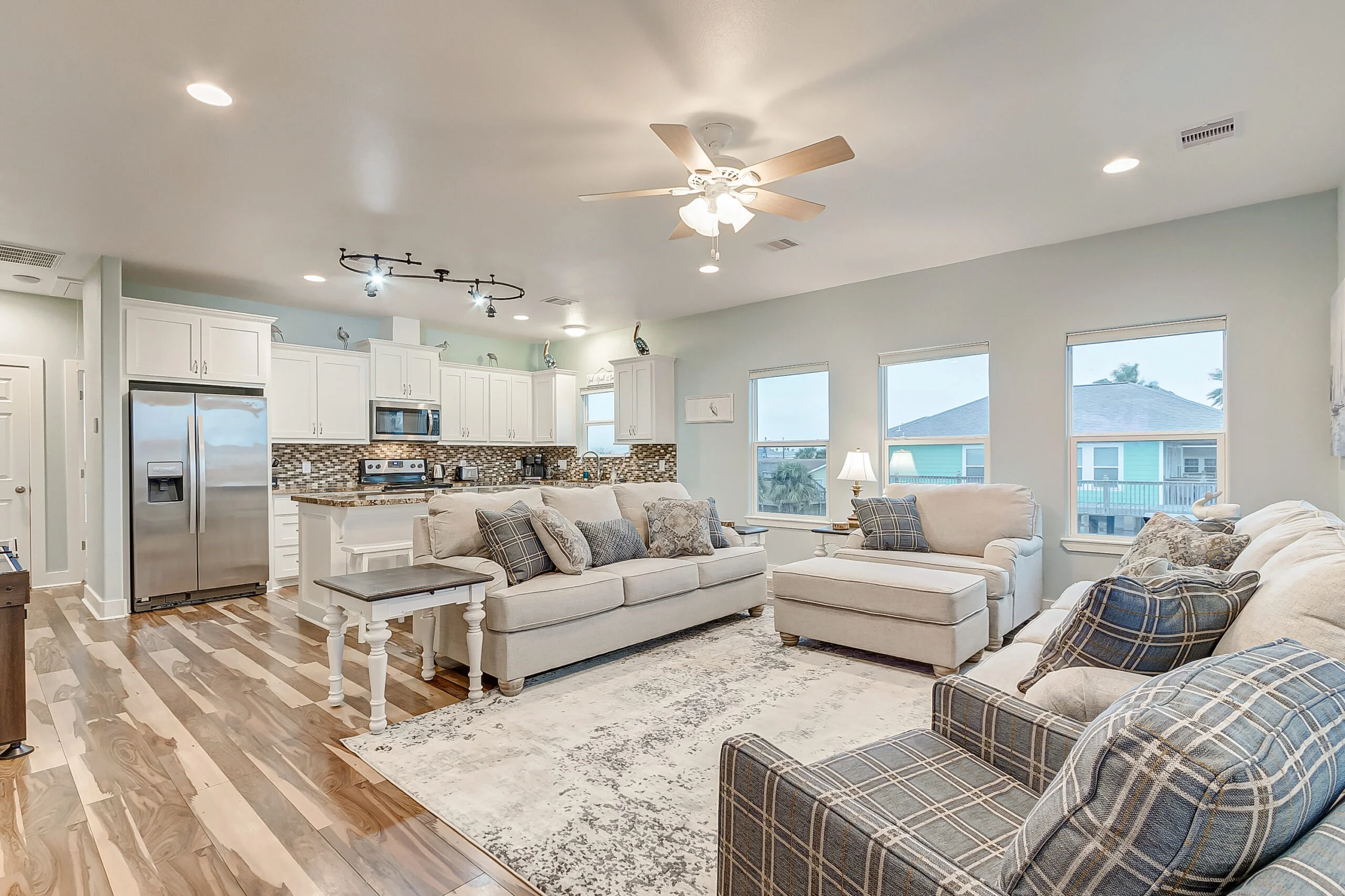 Living Room and Kitchen